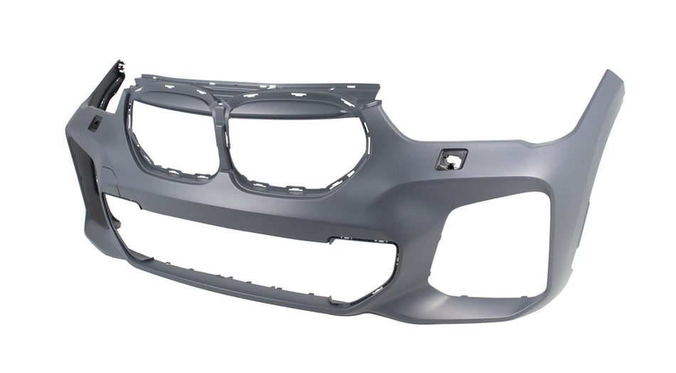 Paraurti Anteriore-Con Primer-Con Tappo Copri Gancio Traino-Con Fori Lavafari-Con Tracce Pdc+park Assist Per Bmw X1 - F48 Lci M-Tech (BM7091011)