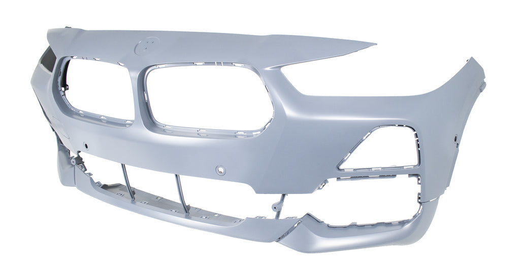 Paraurti Anteriore-Con Primer-Con Tappo Copri Gancio-Con Fori Pdc E Park Assist+supporti-Con Tracce Lavafari Per Bmw X2 - F39 (BM7501011)