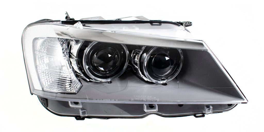 Proiettore Destro Xenon D1s-H7+h7-Elettrico-Con Motore-Nero-Led Per Bmw X3 - F25 (BM8044913)