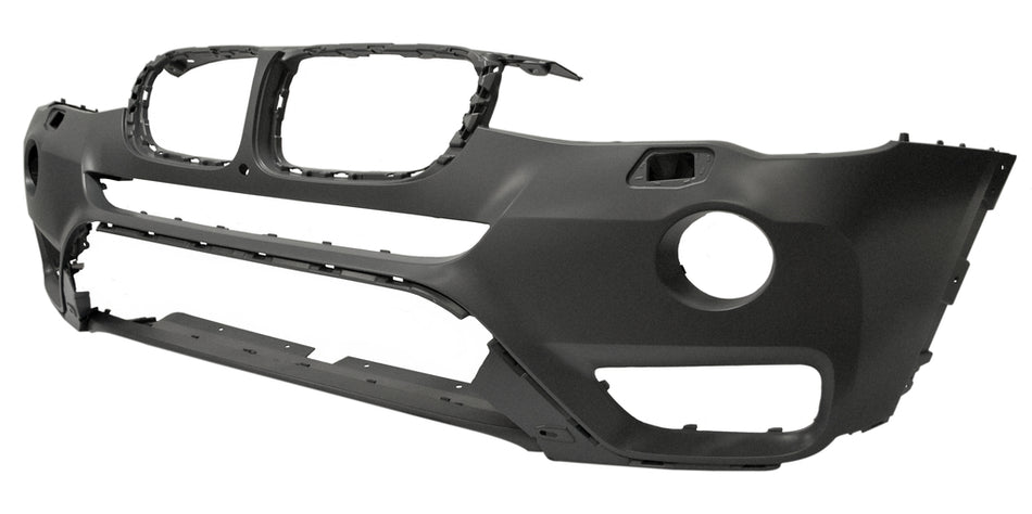 Paraurti Anteriore-Con Primer-Con Sede Fendi-Led-Con Fori Lavafari-Con Foro Telecamera-Con Tracce Park Assist Per Bmw X3 - F25 Lci (BM8061021)