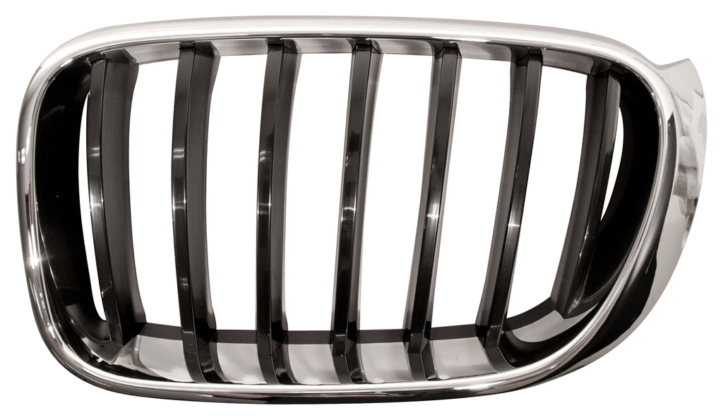 Griglia Radiatore Sinistra-Cromata-Nera Per Bmw X3 - F25 Lci (BM8062004)