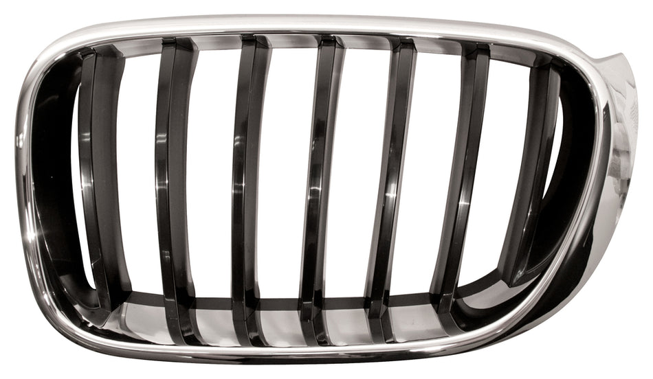 Griglia Radiatore Sinistra-Cromata-Nera Per Bmw X3 - F25 Lci (BM8062004)
