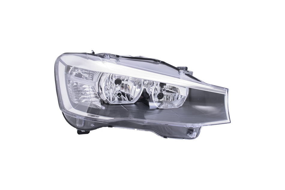 Proiettore Destro H7+h7-Elettrico-Con Motore-Nero Per Bmw X3 - F25 Lci (BM8064903)