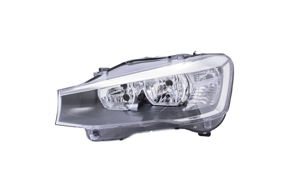 Proiettore Sinistro H7+h7-Elettrico-Con Motore-Nero Per Bmw X3 - F25 Lci (BM8064904)