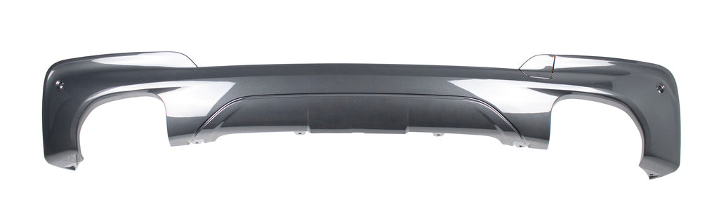 Spoiler Paraurti Posteriore-Nero-Lucido-Con Tappo Copri Gancio Traino-Con Fori Pdc+supporti Mod. M40 Per Bmw X3 - G01 M-Tech (BM8091851)