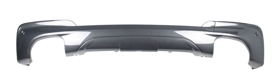Spoiler Paraurti Posteriore-Nero-Lucido-Con Tappo Copri Gancio Traino-Con Fori Pdc+supporti Mod. M40 Per Bmw X3 - G01 M-Tech (BM8091851)