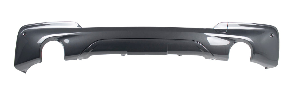 Spoiler Paraurti Posteriore-Nero-Lucido-Con Tappo Copri Gancio Traino-Con Fori Pdc+supporti Mod. M-Tech Per Bmw X3 - G01 M-Tech (BM8091861)