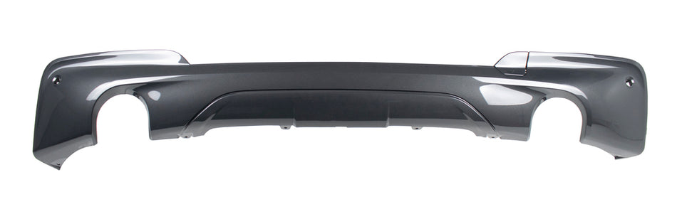 Spoiler Paraurti Posteriore-Nero-Lucido-Con Tappo Copri Gancio Traino-Con Fori Pdc+supporti Mod. M-Tech Per Bmw X3 - G01 M-Tech (BM8091861)