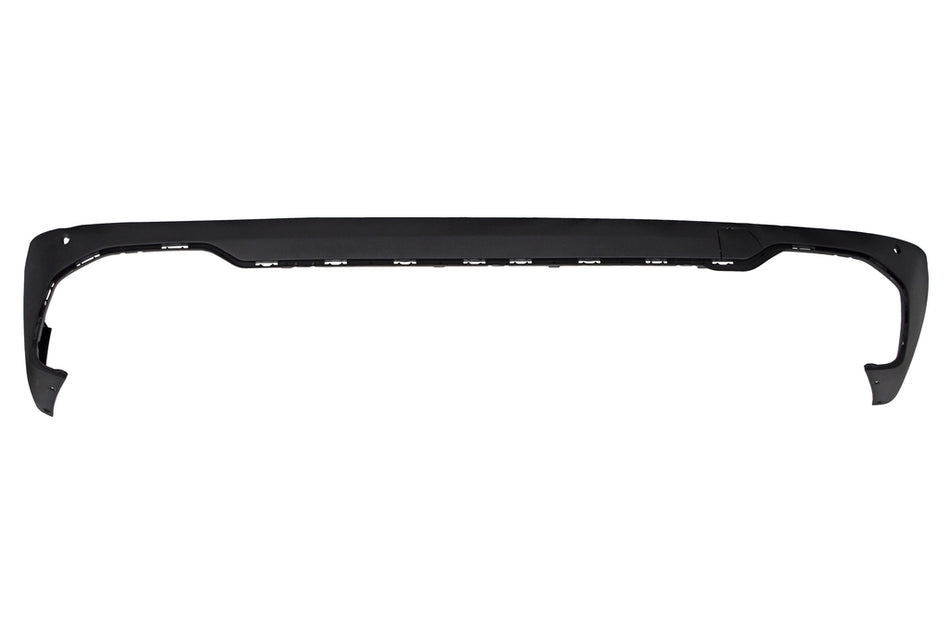 Modanatura Paraurti Posteriore-Centrale-Nera-Goffrata-Con Tappo Copri Gancio Traino Per Bmw X3 - G01 (BM8101255)