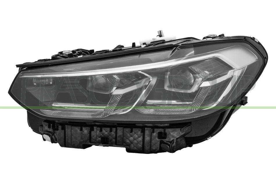 Faro Proiettore Sinistro Elettrico con Motore senza Centralina Cromato LED Versione A.l. Per Bmw X3 G01 dal 2021 al 2024 (BM8104914)
