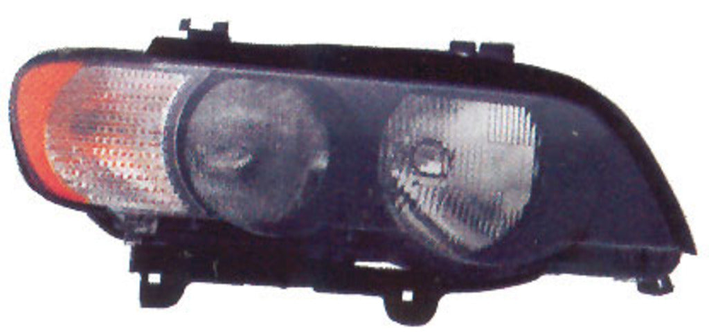 Proiettore Destro H7+hb3-Elettrico-Con Motore-Fanale Bianco Mod. > 03 Per Bmw X5 - E53 (BM8204913)