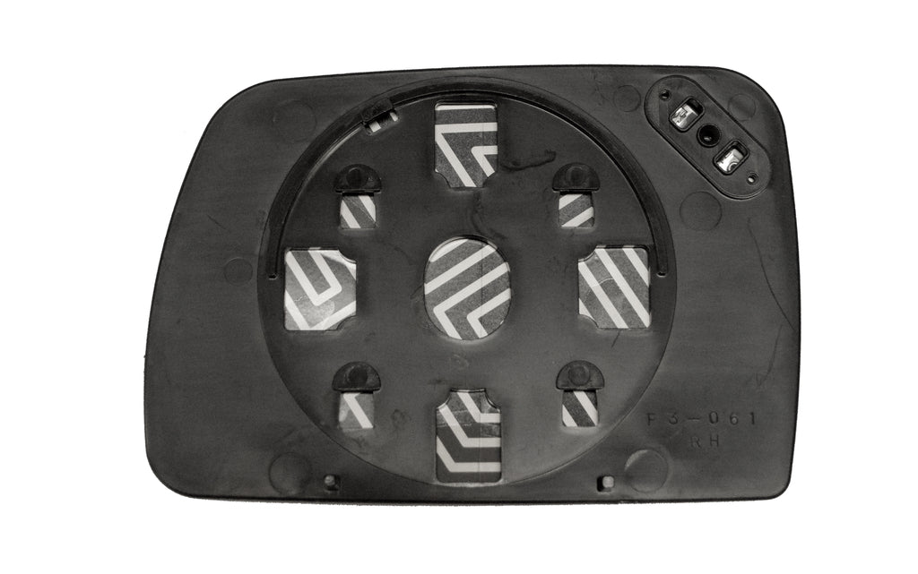Piastra Specchio Destra-Termica-Asferica-Blu Per Bmw X5 - E53 (BM8207503)
