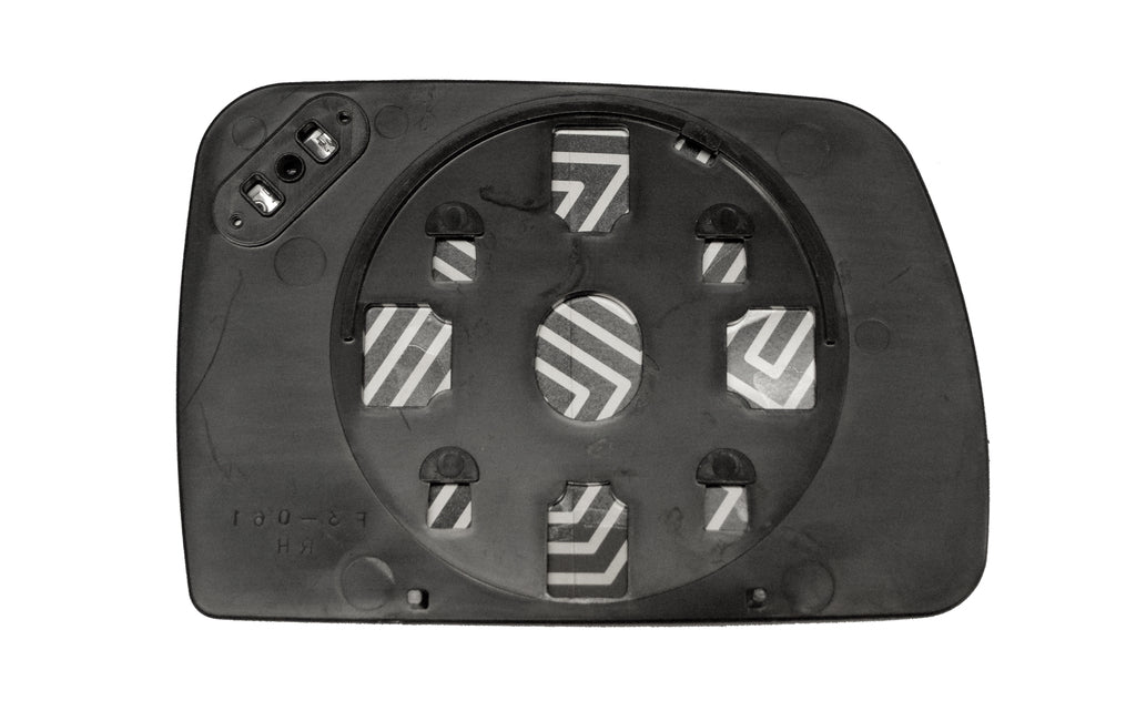 Piastra Specchio Sinistra-Termica-Asferica-Blu Per Bmw X5 - E53 (BM8207504)