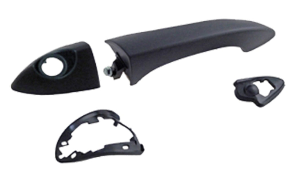 Maniglia Anteriore Sinistra-Esterna-Nera-Con Foro Nottolino Per Bmw X5 - E53 (BM8208002)