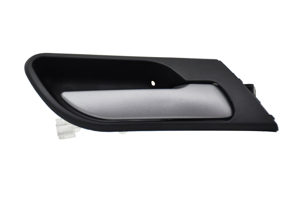 Maniglia Anteriore Destra-Interna-Con Leva Argento Scuro-Mostrina Nera Per Bmw X5 - E53 (BM8208411)