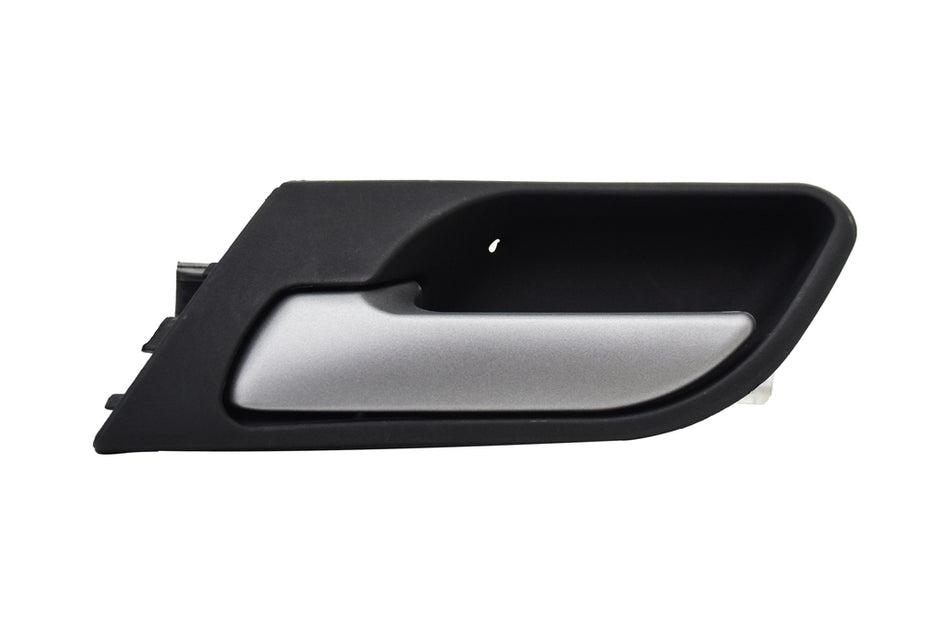 Maniglia Posteriore Sinistra-Interna-Con Leva Argento Scuro-Mostrina Nera Per Bmw X5 - E53 (BM8208512)
