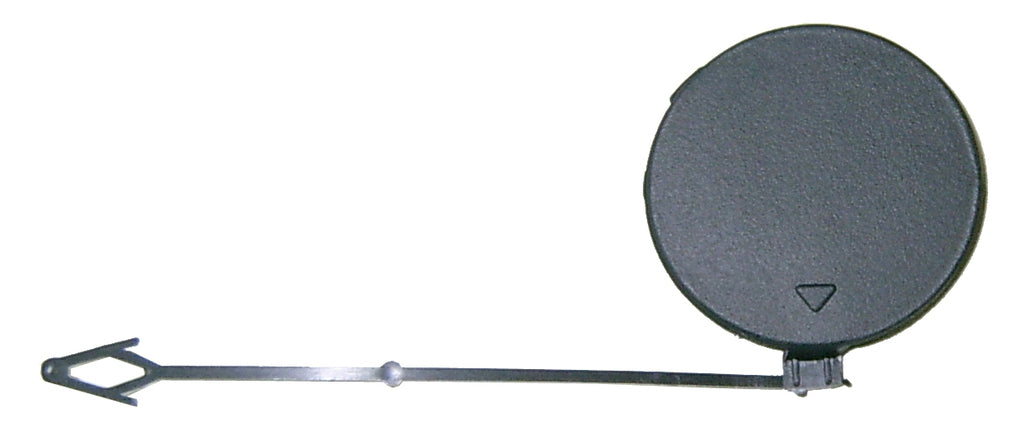 Tappo Copri Gancio Traino Destro Paraurti Anteriore-Nero-Goffrato Per Bmw X5 - E70 (BM8221237)