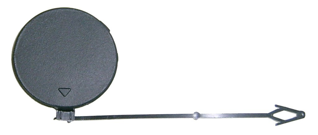 Tappo Copri Gancio Traino Sinistro Paraurti Anteriore-Nero-Goffrato Per Bmw X5 - E70 (BM8221238)