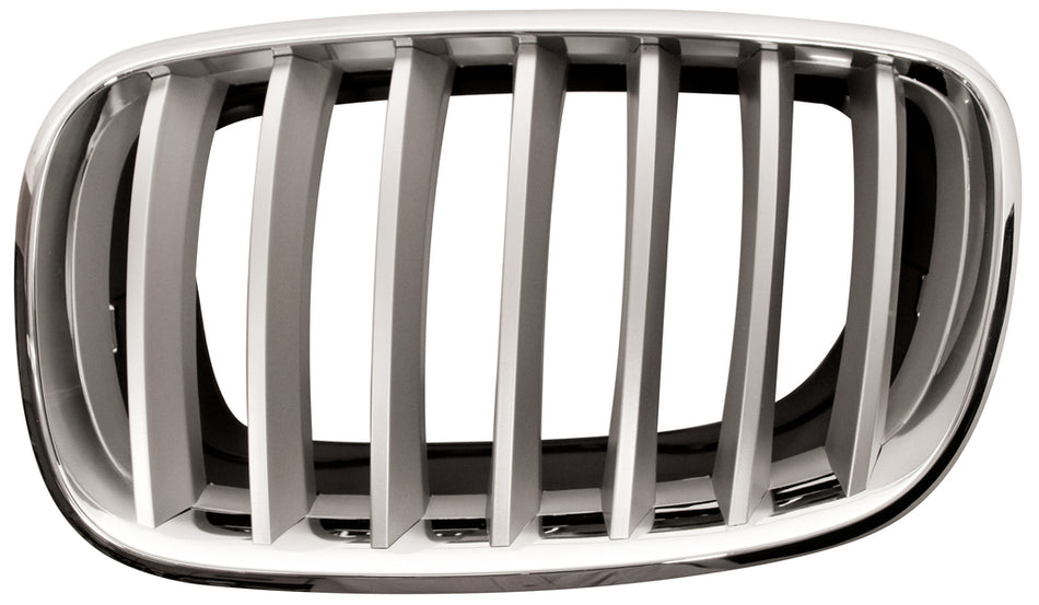 Griglia Radiatore Sinistra-Cromata-Titanio Per Bmw X5 - E70 (BM8222014)