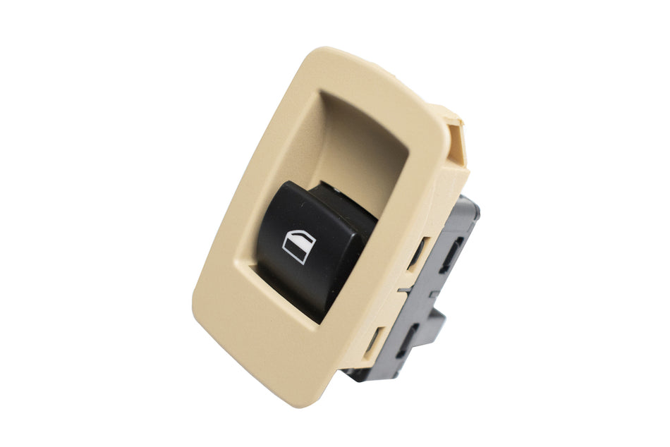 Interruttore Alzacristallo Porta Posteriore Destra/sinistra-Beige-3 Pins Per Bmw X5 - E70 (BM822WS03)