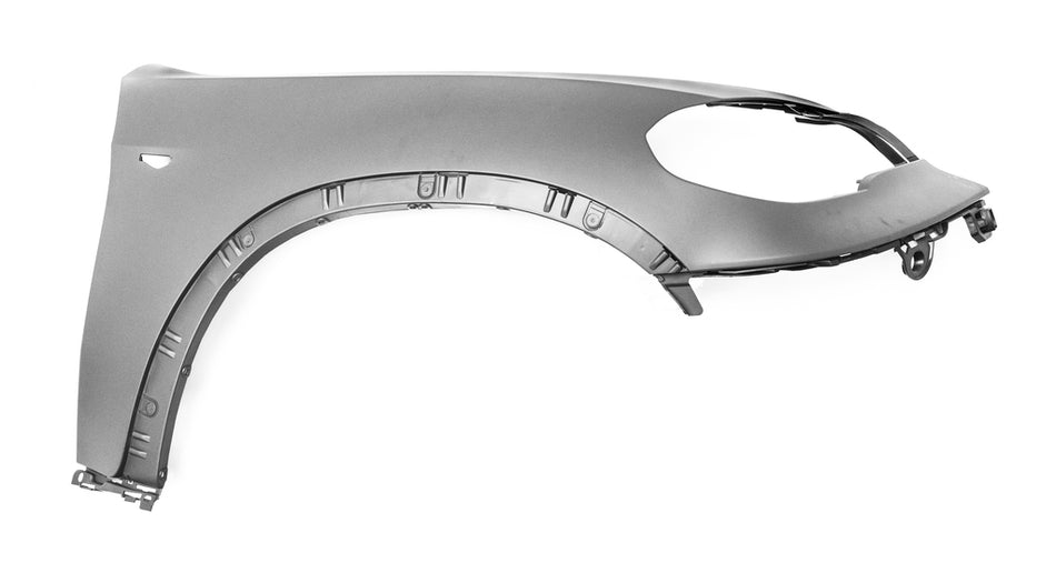 Parafango Anteriore Destro-Plastica-Con Primer-Con Foro Lucciola-Con Tracce Lavafaro Per Bmw X5 - E70n (BM8243003)