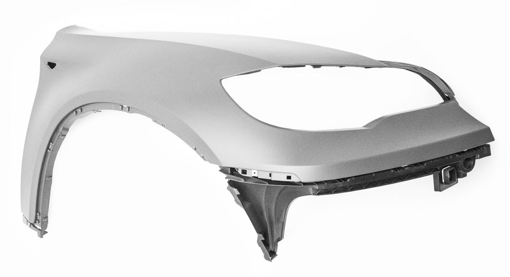 Parafango Anteriore Destro-Plastica-Con Primer-Con Foro Lucciola-Con Tracce Lavafaro Per Bmw X6 - E71 (BM8403003)