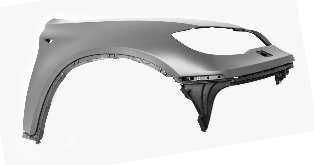 Parafango Anteriore Destro-Plastica-Con Primer-Con Foro Lucciola-Con Foro Lavafaro Per Bmw X6 - E71 (BM8403013)