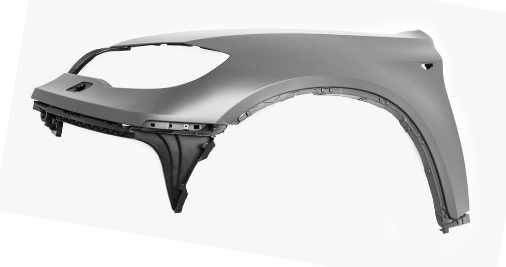Parafango Anteriore Sinistro-Plastica-Con Primer-Con Foro Lucciola-Con Foro Lavafaro Per Bmw X6 - E71 (BM8403014)
