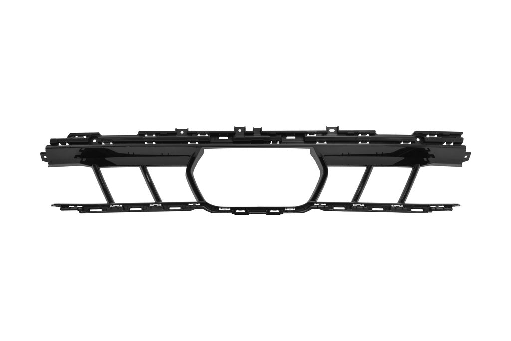Griglia Paraurti Anteriore-Centrale-Nera-Lucida-Con Foro Cruise Control Per Bmw X6 - G06 - M-Tech (BM8472130)