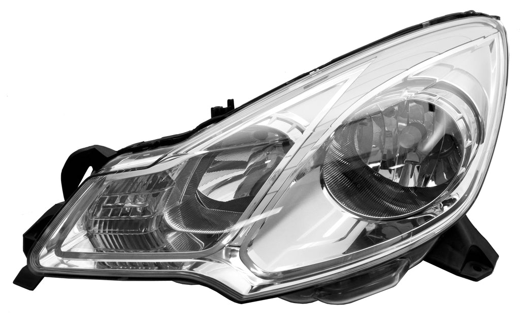 Proiettore Sinistro H1+h7-Elettrico-Cromato-Con Motore Per Citroen C3 (CI3244904)