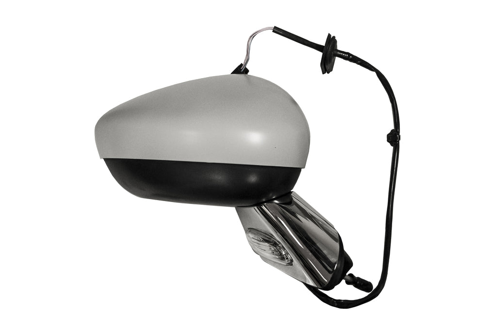 Retrovisore Destro-Elettrico-Con Primer-Con Fanale-Con Sonda-Con Base Cromata-Convesso-7 Pins Per Citroen C3 (CI3247323)