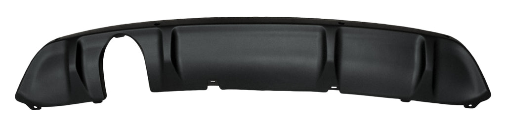 Spoiler Paraurti Posteriore-Nero-Goffrato-Con Fori Pdc Per Citroen Ds3 (CI3251861)