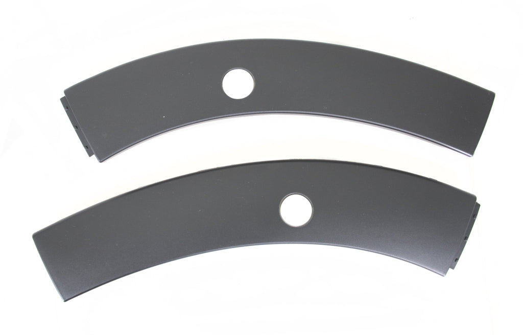 Kit Parte Anteriore Parafanghini Anteriori-Neri-Goffrati-Con Fori Park Assist-(2 Pezzi)-(destro+sinistro) Per Citroen C3 (CI3281580)