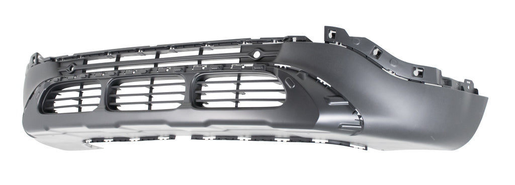 Spoiler Paraurti Anteriore-Nero-Goffrato-Con Fori Modanatura-Con Fori Pdc+supporti Per Citroen C3 Aircross (CI3301811)