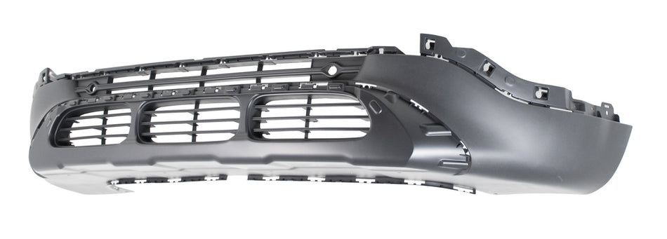 Spoiler Paraurti Anteriore-Nero-Goffrato-Con Fori Modanatura-Con Fori Pdc+supporti Per Citroen C3 Aircross (CI3301811)