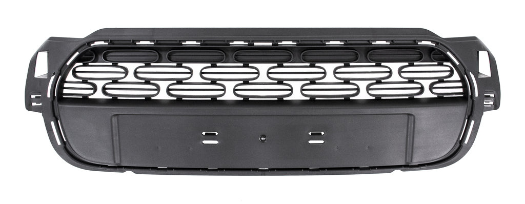 Griglia Paraurti Anteriore-Centrale-Nera-Goffrata-Con Traccec Pdc Per Citroen C3 (CI3312120)