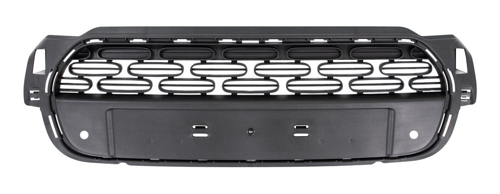 Griglia Paraurti Anteriore-Centrale-Nera-Goffrata-Con Fori Pdc+supporti Per Citroen C3 (CI3312130)