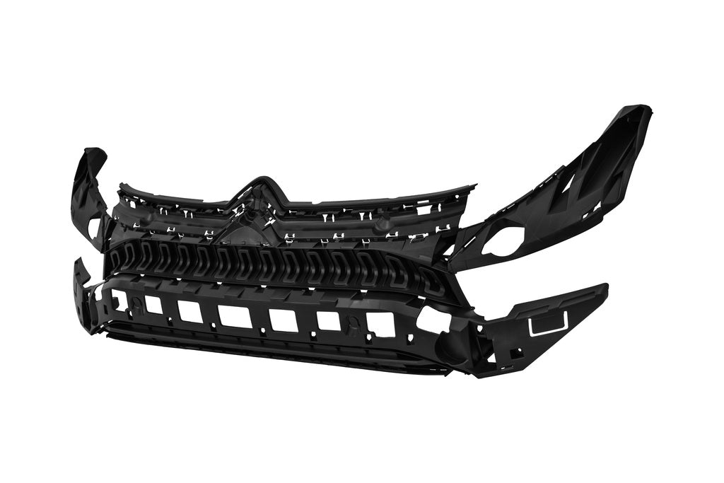 Griglia Radiatore-Nera-Goffrata Per Citroen C3 Aircross (CI3322001)