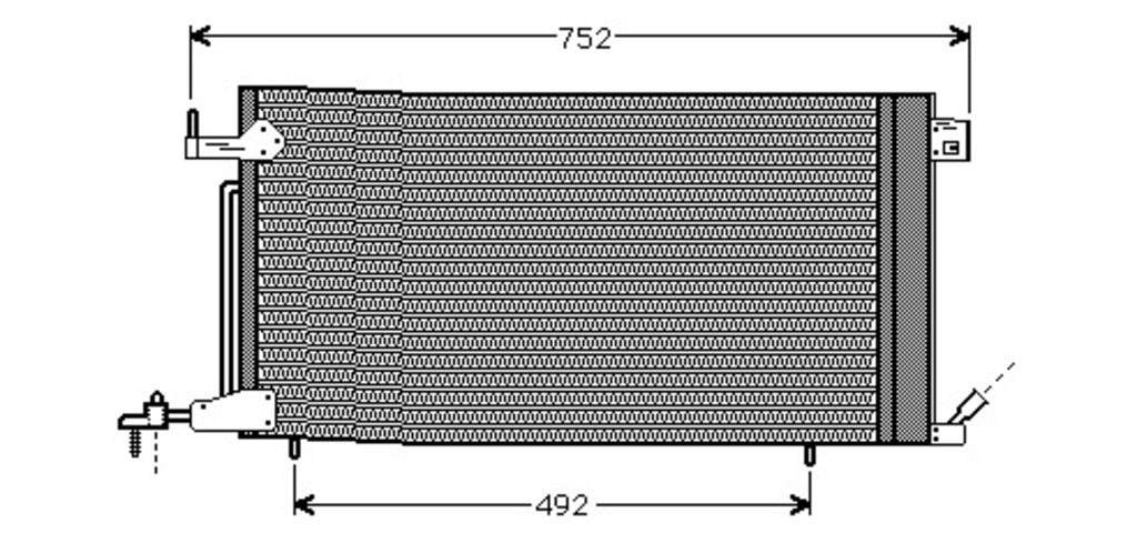 Condensatore Per Citroen Xsara (CI420C001)