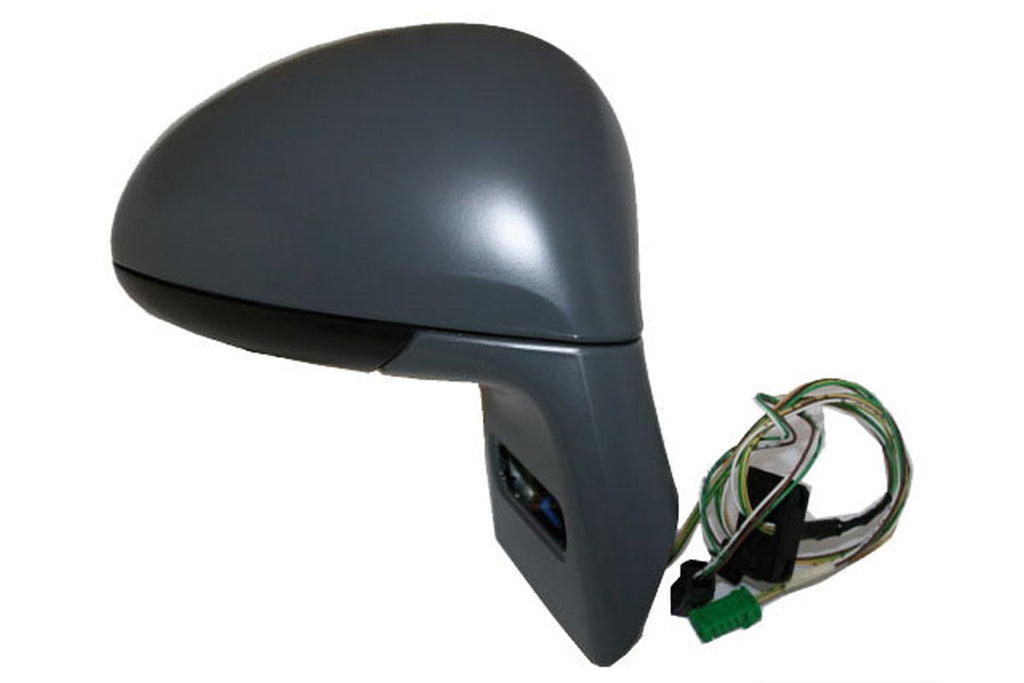 Retrovisore Destro-Elettrico-Termico-Con Primer-Con Sonda-Convesso-Blu Per Citroen C4 (CI4247313)