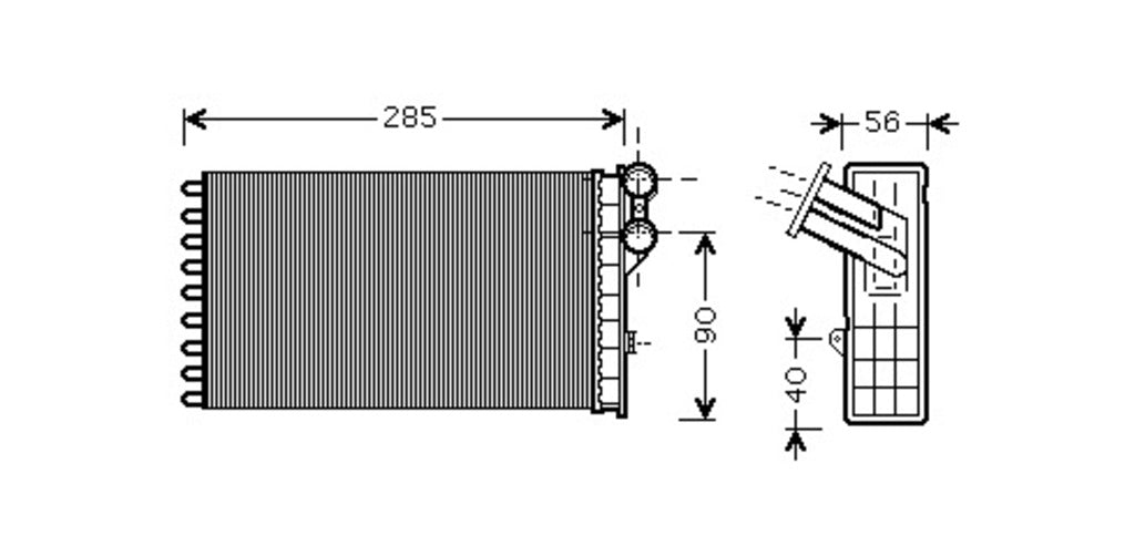 Riscaldatore Per Citroen C4 (CI424H001)