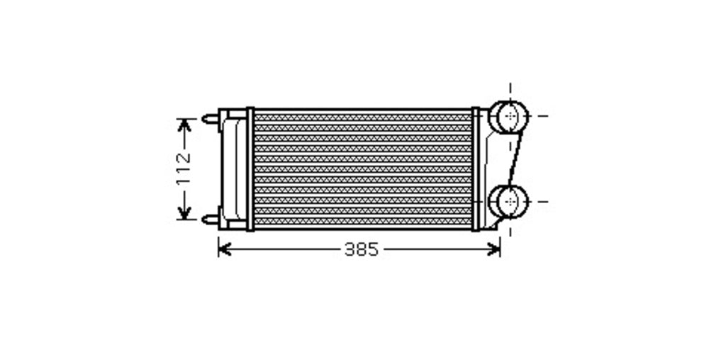 Intercooler Per Citroen C4 (CI424N003)