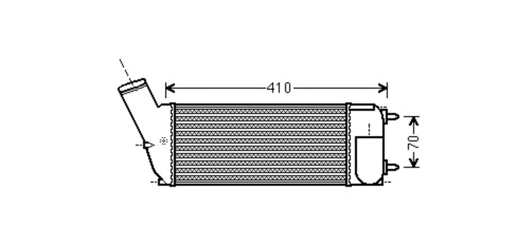 Intercooler Per Citroen C4 Picasso (CI428N001)