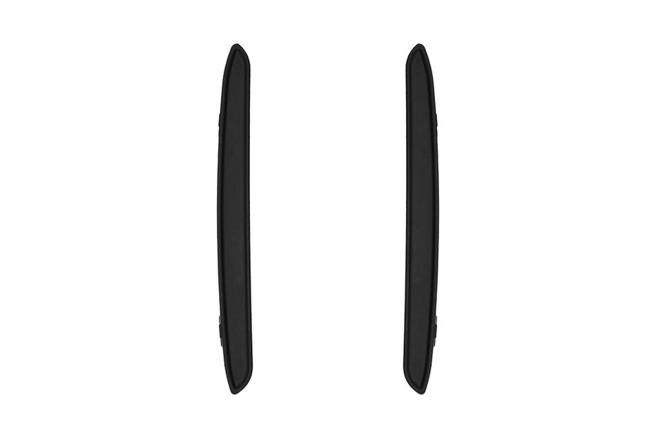 Kit Modanature Paraurti Posteriore-Nera-Goffrata (destra+sinistra) Per Citroen C4 (CI5101250)
