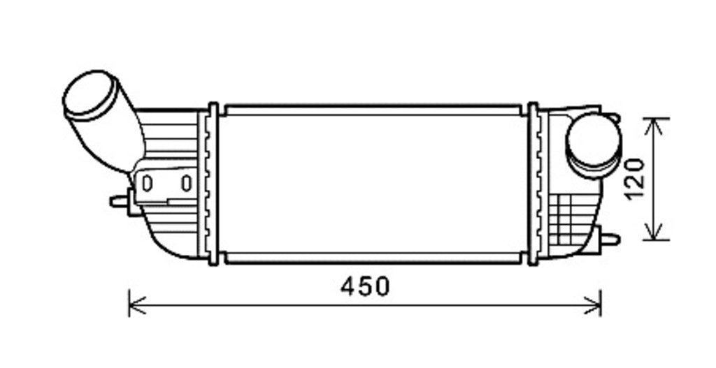 Intercooler Per Citroen C5 (CI523N004)