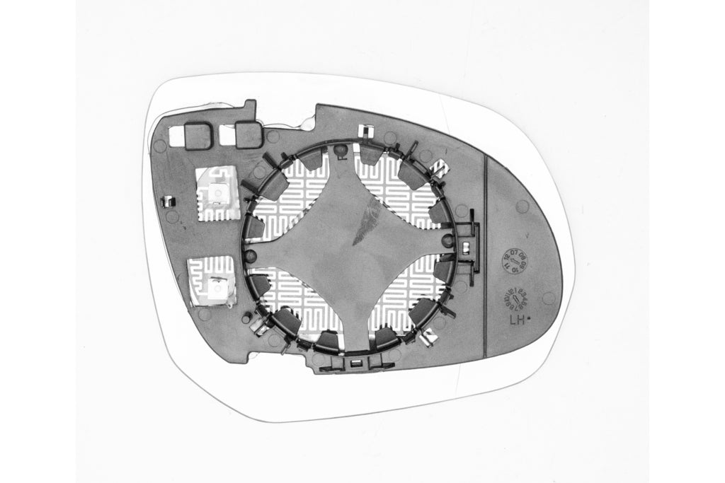 Piastra Specchio Sinistra-Termica-Asferica-Blu Per Citroen C3 Picasso (CI7057525)