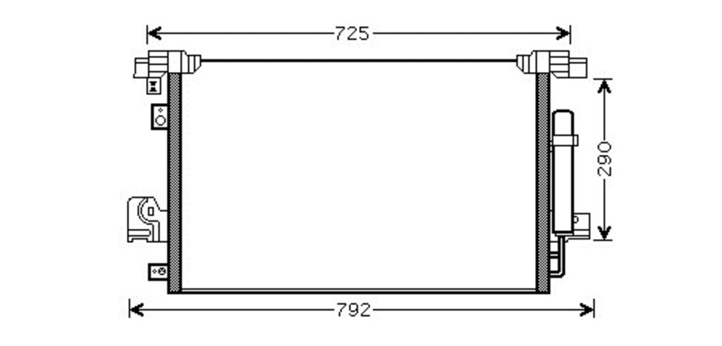 Condensatore Per Citroen C-Crosser (CI802C001)