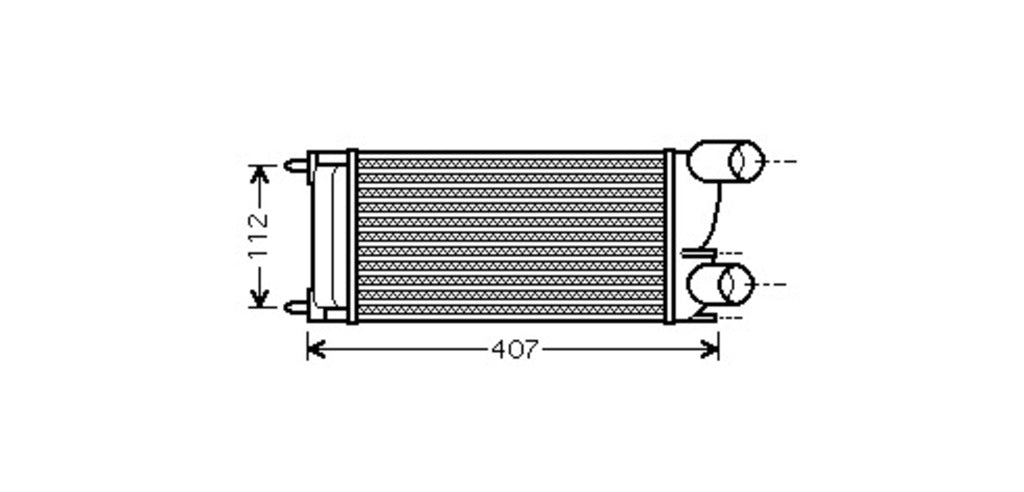 Intercooler Per Citroen Berlingo (CI917N003)