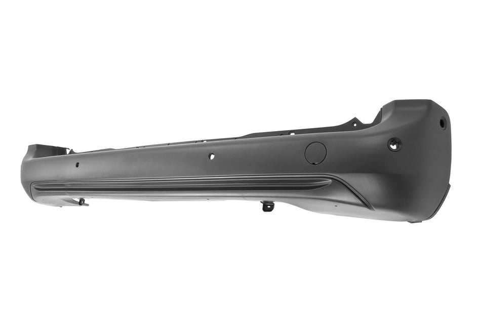Paraurti Posteriore-Nero-Goffrato-Con Tappo Coprigancio-Con Fori Pdc+supporti-Con Fori Park Assist+supporti Per Citroen Berlingo (CI9241052)