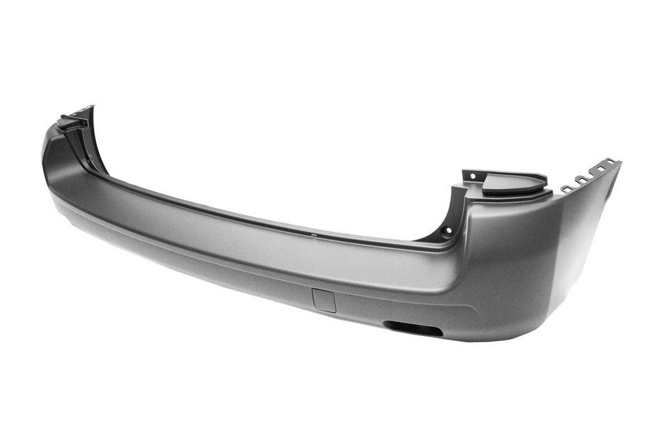 Paraurti Posteriore-Nero-Goffrato-Con Tappo Copri Gancio-Tracce Pdc E Park Assist Mod. Passo Corto Van Per Citroen Jumpy / Dispatch (CI9441050)